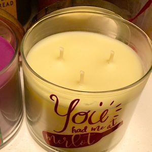 Quote candle BBW! Rare hard to find!!